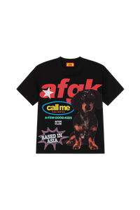 AFGK Daschund Digital Print Tee
