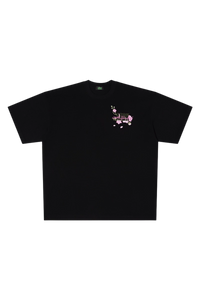 AFGK Peach Blossom Embroidery Tee