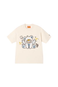 AFGK Cartoon Angel Series Towel Embroidery Tee