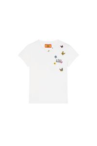 AFGK Surrounding Butterfly Embroidery Tee