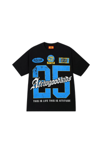 AFGK Retro Number Jersey Look Tee