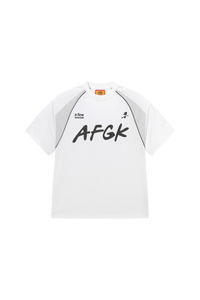 AFGK Mesh Shoulder Strip Tee