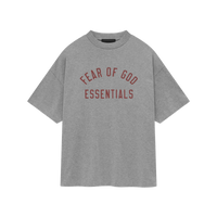 Fear Of God Essentials FW24 Jersey Crewneck Tee Dark Heather