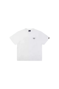 Dangerous People Back Patch Logo Tee in Soft Beige Cotton - ShaLaoBan