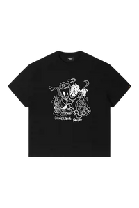 Dangerous People Camping Paper Bag Man Tee