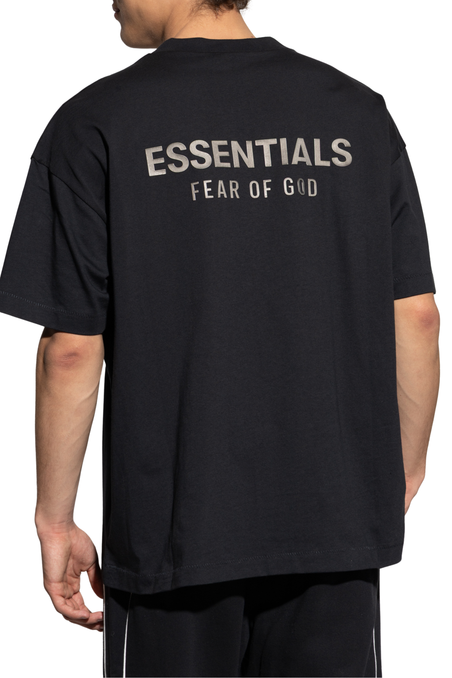 Smaller Cutting] FW25 Essentials Fear Of God Classic Fit Tee Jet
