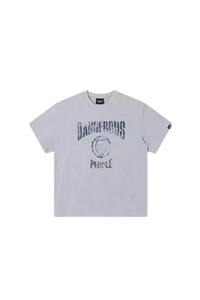 Dangerous People Faded College Tee - ShaLaoBan