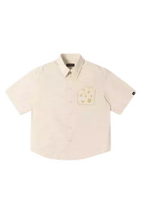 Dangerous People House Patch Short Sleeve Shirt - ShaLaoBan