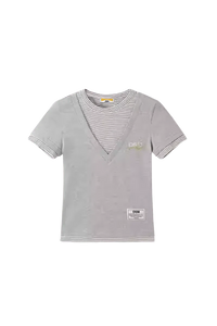 IDontSmoke Ladies Two-Piece Imitation Tee - ShaLaoBan