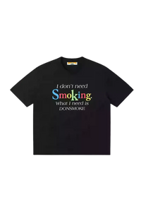 IDontSmoke Rainbow Slogan Tee
(Sorona Material) - ShaLaoBan