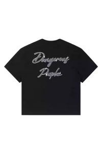 Dangerous People Metallic Pin Rose Tee