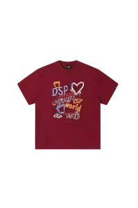 Dangerous People MultiColoured Front Graffiti Tee - ShaLaoBan