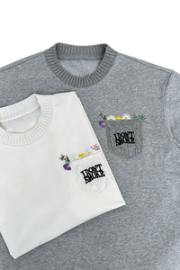 IDontSmoke Pocket Garden Embroidery
Tee
(Sorona Material) - ShaLaoBan