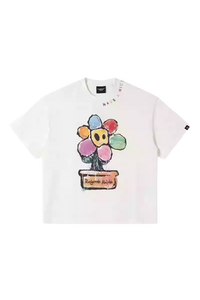 Dangerous People Rainbow Flower Pot Art Tee
