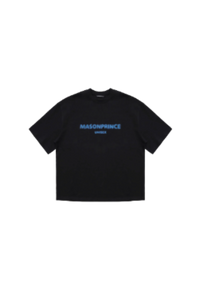 Masonprince Special Edition Faded Logo Tee Electric Blue