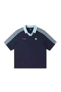 Dangerous People Two Tone Contrast Polo Tee - ShaLaoBan