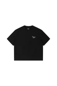Dangerous People Cherry Blossom Tee in black with stylish graphic design for modern casual wear