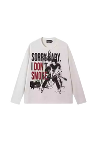 IDontSmoke x NANA Portrait Long Sleeve Tee
