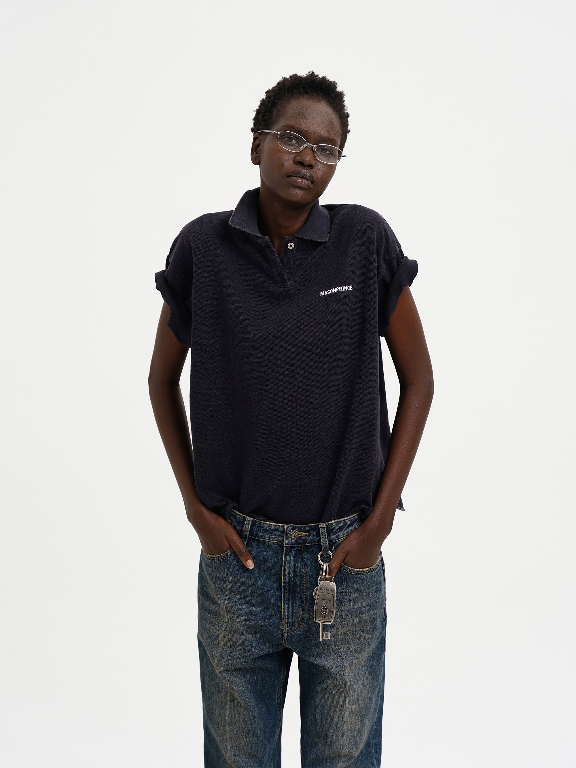 Masonprince  Breathable Advocate Pearly Urban Short Polo Shirt