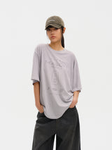 Masonprince  Dyed Printed Short-Sleeved T-Shirt (Double Version)