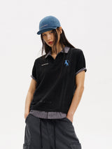 Masonprince Fake Two Polo Tops