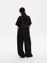 Masonprince All Black Lightweight Redesigned Team Short-Sleeved Shirt