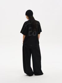 Masonprince All Black Lightweight Redesigned Team Short-Sleeved Shirt