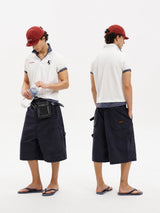 Masonprince Fake Two Polo Tops