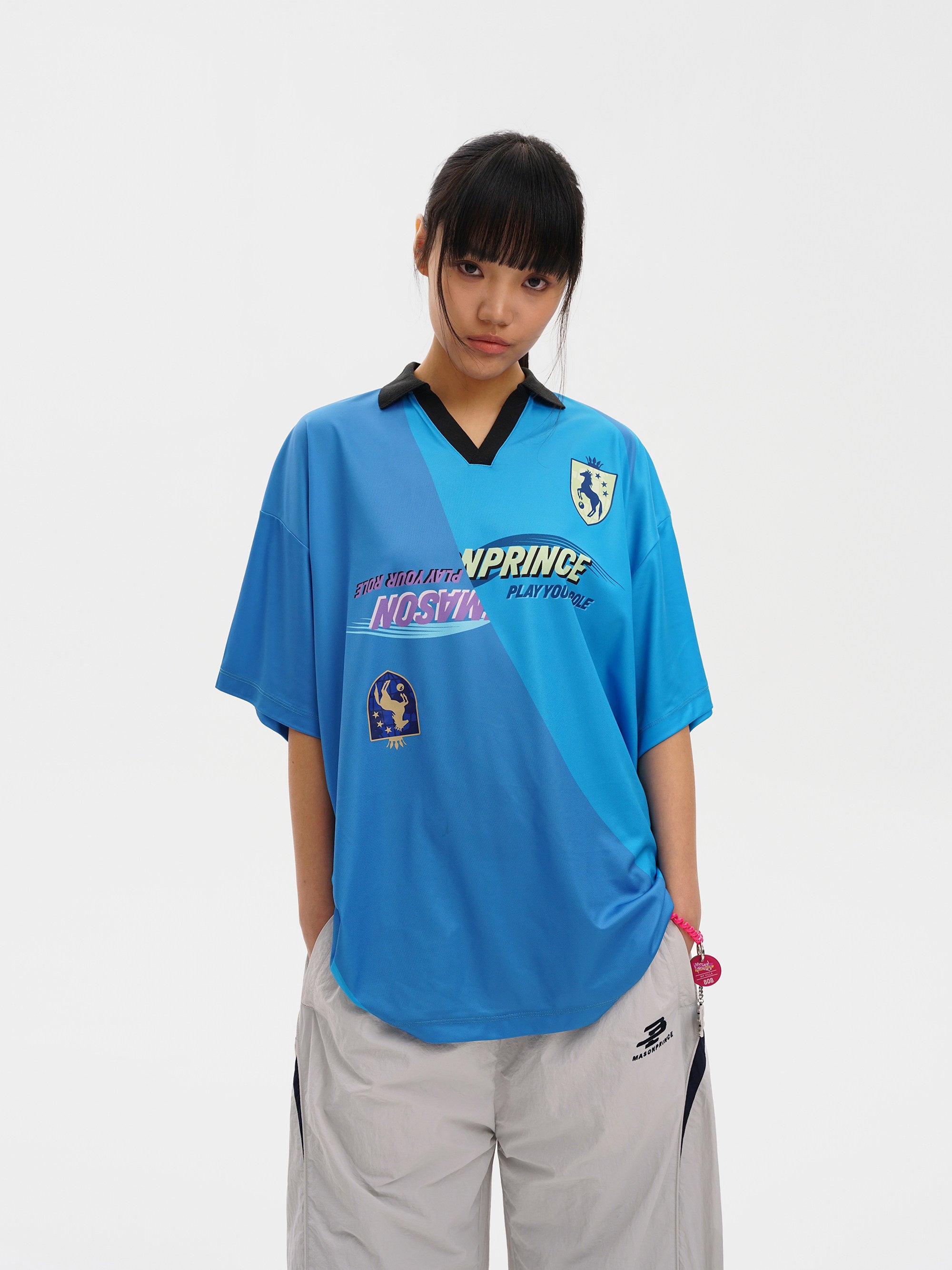 Masonprince  Sports Glossy Jersey PerformanceFit
