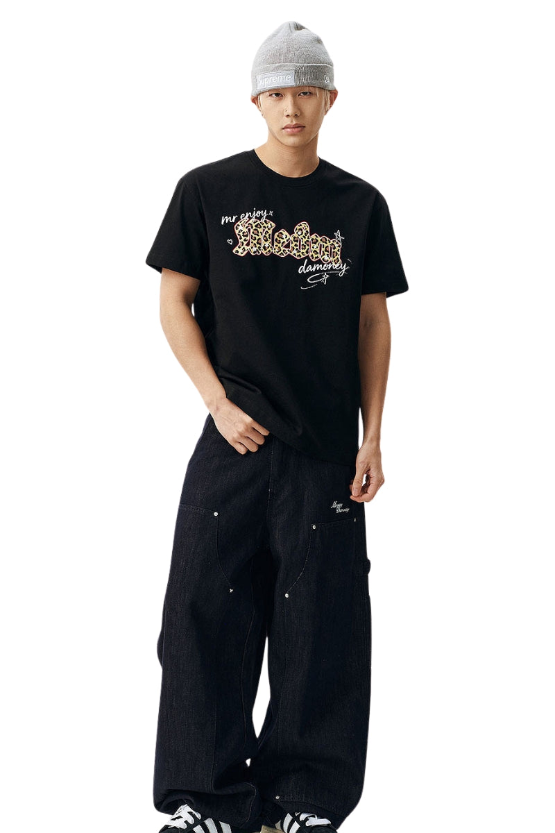 MEDM Gothic Leopard Patch Tee