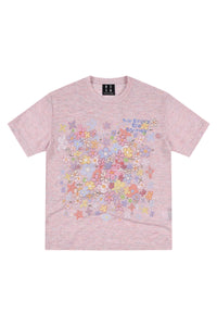 MEDM Dream Bubble Manga Flower All Over Print Heather Tee