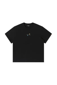 Dangerouspeople DSP Fun Embroidery Small Flower Loose Unisex T‑Shirt