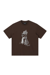 Dangerouspeople DSP Bomb King Print Embroidery Loose‑Fit Tee