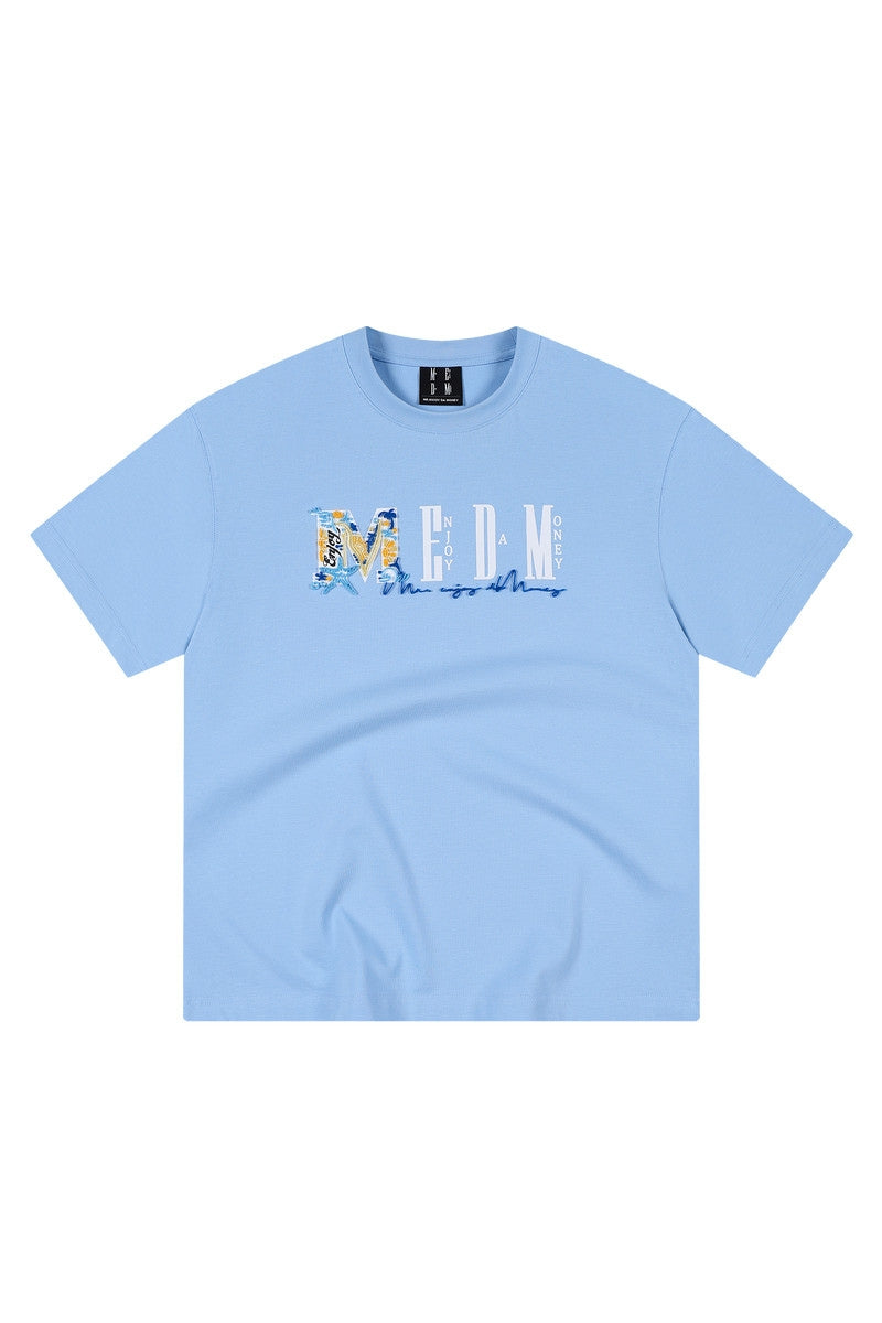 MEDM Logo Toothbrush Embroidery Tee