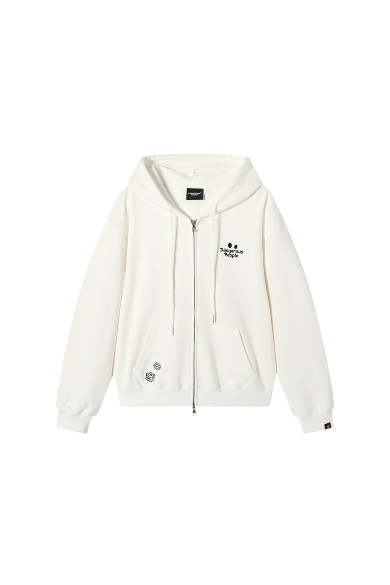 Dangerouspeople｜Double Zip Furry Ear Hoodie Streetwear