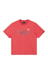 DangerousPeople DSP Mini‑D Carousel 3D Embroidery 100% Cotton Tee