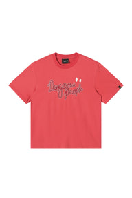 DangerousPeople DSP Mini‑D Carousel 3D Embroidery 100% Cotton Tee