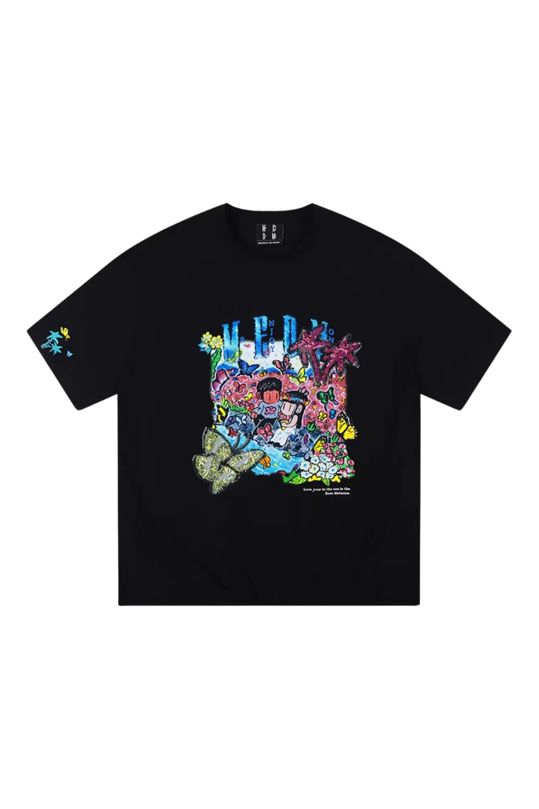 MEDM x NEWMASUS Butterfly Garden Tee