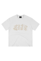 MEDM Royal Pattern Logo Embroidered Tee