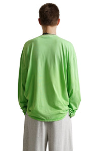 MASONPRINCE Vacation Series Lime Green Soft Knit Top