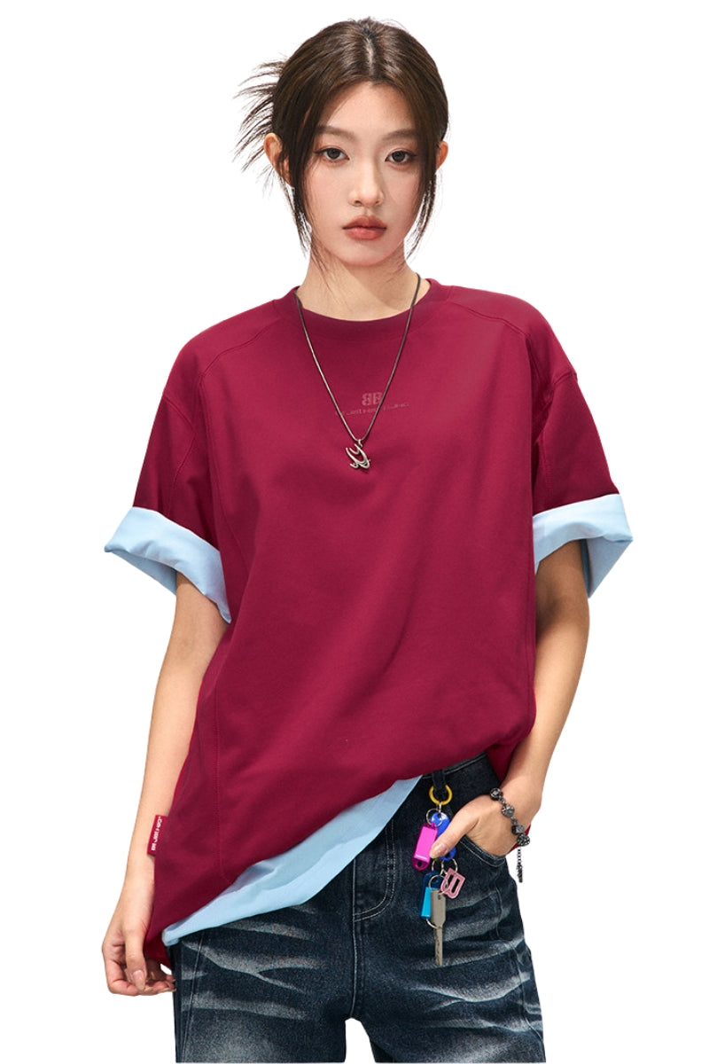 BJHG | American Style Quick Dry Tee, Antibacterial UV‑Shirt, Unisex Summer Couple T‑Shirt