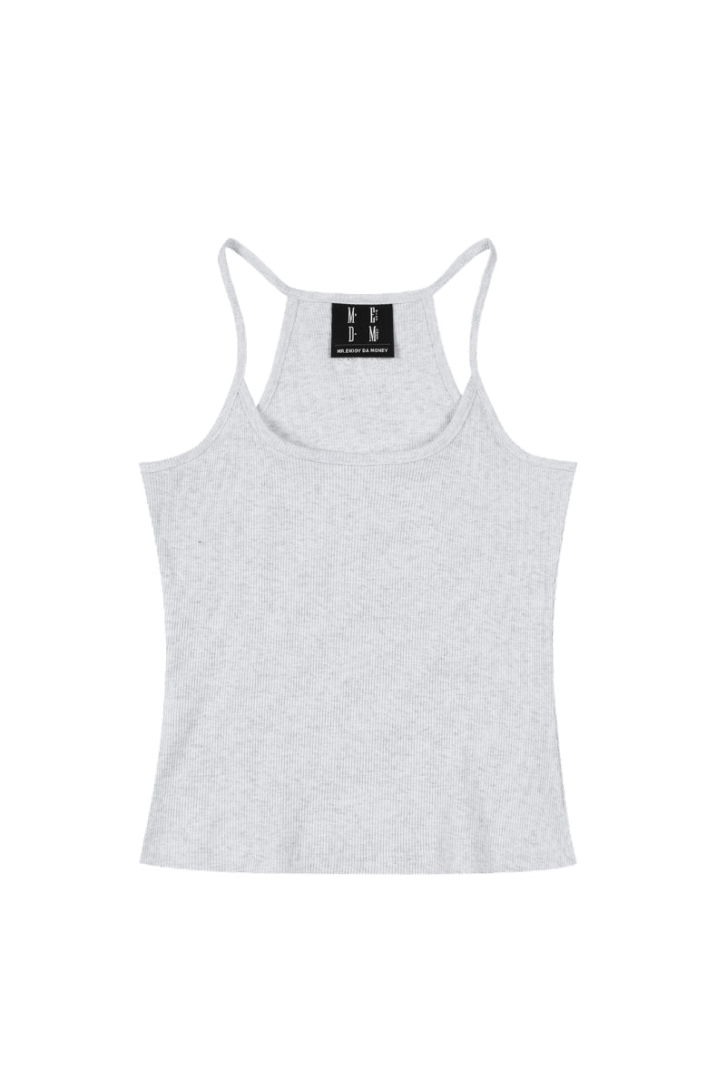 MEDM Classic Script Embroidery Women Heavyweight Tank Top