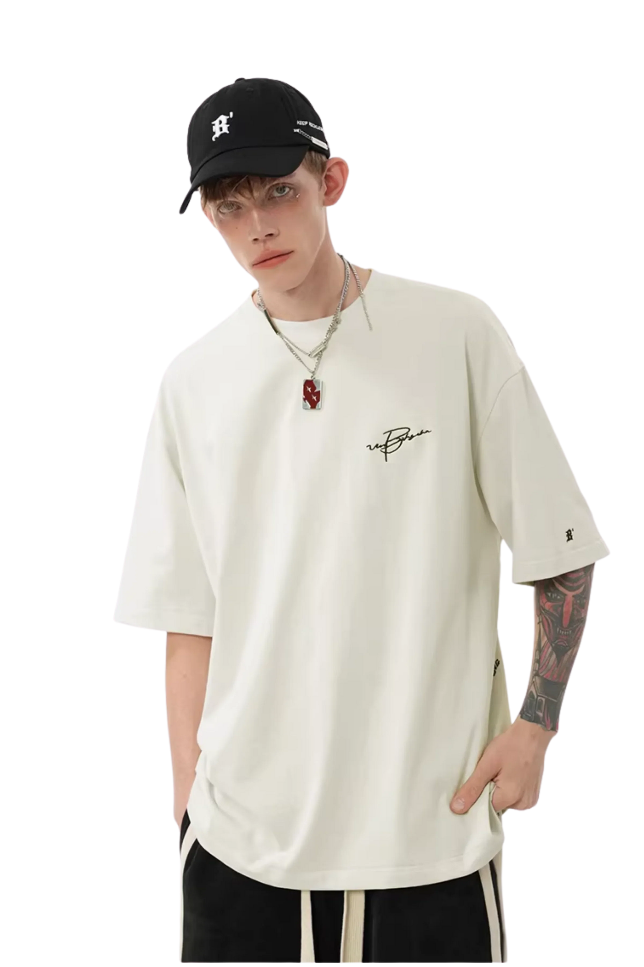 BJHG Basic Logo Cotton Tee