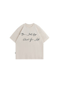 BJHG Unisex Vintage Cotton Tee Summer American Casual Couple Top
