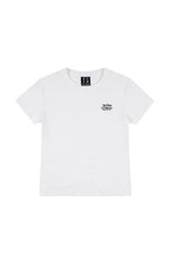 MEDM Letter Embroidery Heavyweight Basic Streetwear Tee