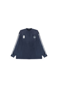 MASONPRINCE | TIME PLAYING Stripe Badge Print T-Shirt