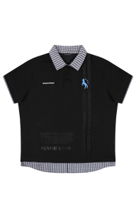 Masonprince Fake Two Polo Tops