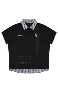Masonprince Fake Two Polo Tops