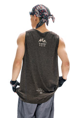 BJHG Men Quick‑Dry Sleeveless Tank Top Summer American Light Outdoor Fitness Vest