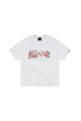 MEDM Cherry Embroidery Loose Cotton Tee